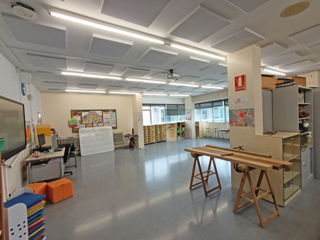 Soluciones de  ID ingeniería acústica en colegios y escuelas