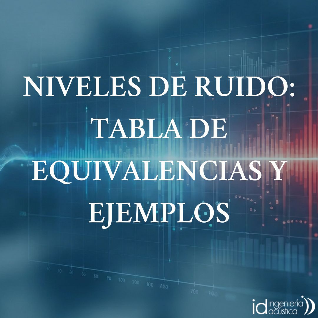 Niveles de Ruido en Decibelios: Tabla de equivalencias y ejemplos