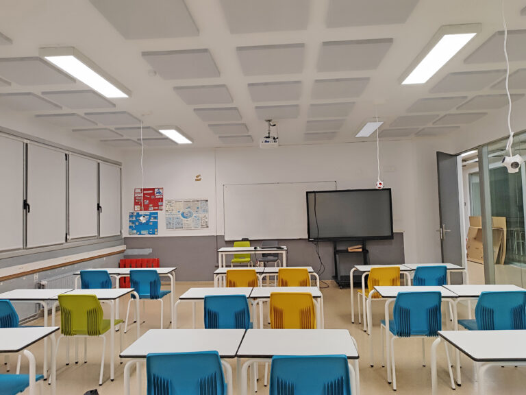 Soluciones acústicas para colegios