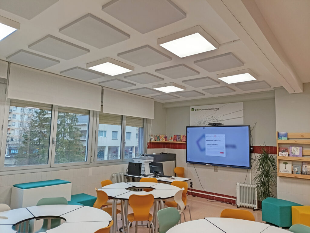 La mejora acústica en aulas demuestra que suben los resultados académicos en Navarra